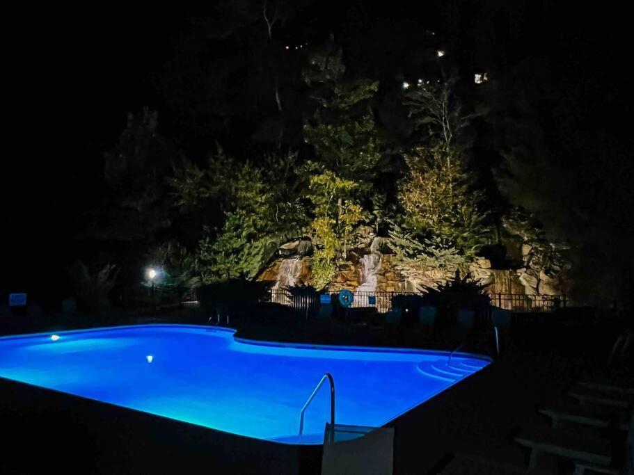 Indoor Heated Pool Hot Tub Cabin 塞维尔维尔 外观 照片