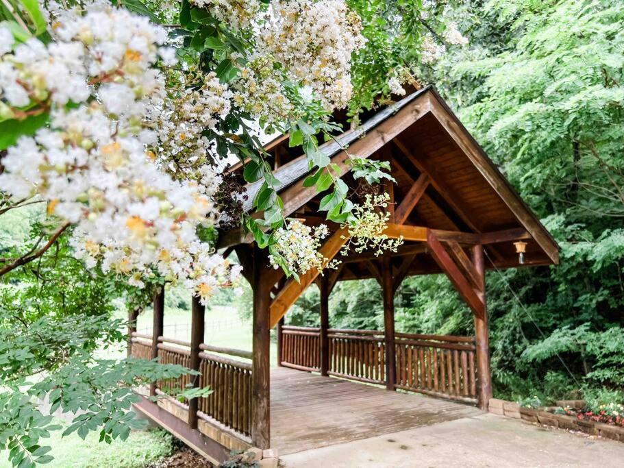 Indoor Heated Pool Hot Tub Cabin 塞维尔维尔 外观 照片