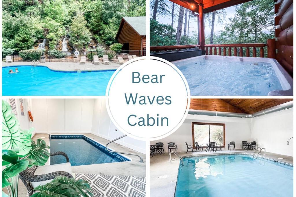 Indoor Heated Pool Hot Tub Cabin 塞维尔维尔 外观 照片